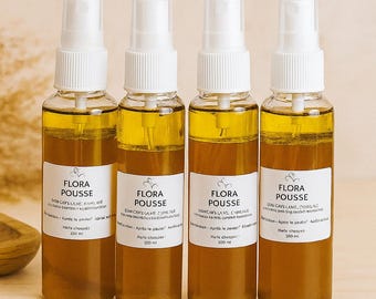 Hair lotion with clove, rosemary & olive oil | Hair growth | Handmade natural leave-in