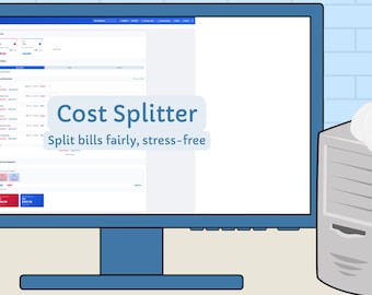 Cost Splitter – Shared Expense Tracker, Trip Tracker (Digital Download)