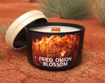 Fried Onion Blossom Scented Soy Candle Delicious Food Smell