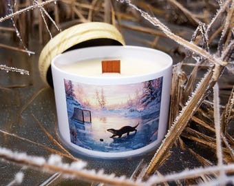 Hocky Otter Comforts of Home Scented Candle