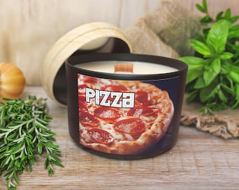 Pizza Scented Soy Candle Delicious Food Smell