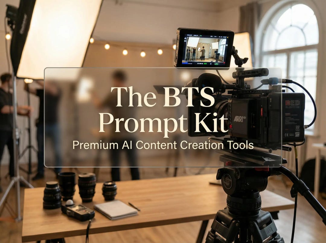 BTS Prompt Kit | Ai-guided Behind the Scenes | Digital Download for ...