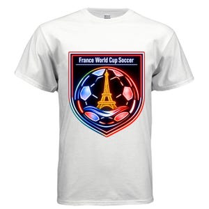 France World Cup Fan Tee • French Soccer Shirt • Paris Football Supporter T‑Shirt