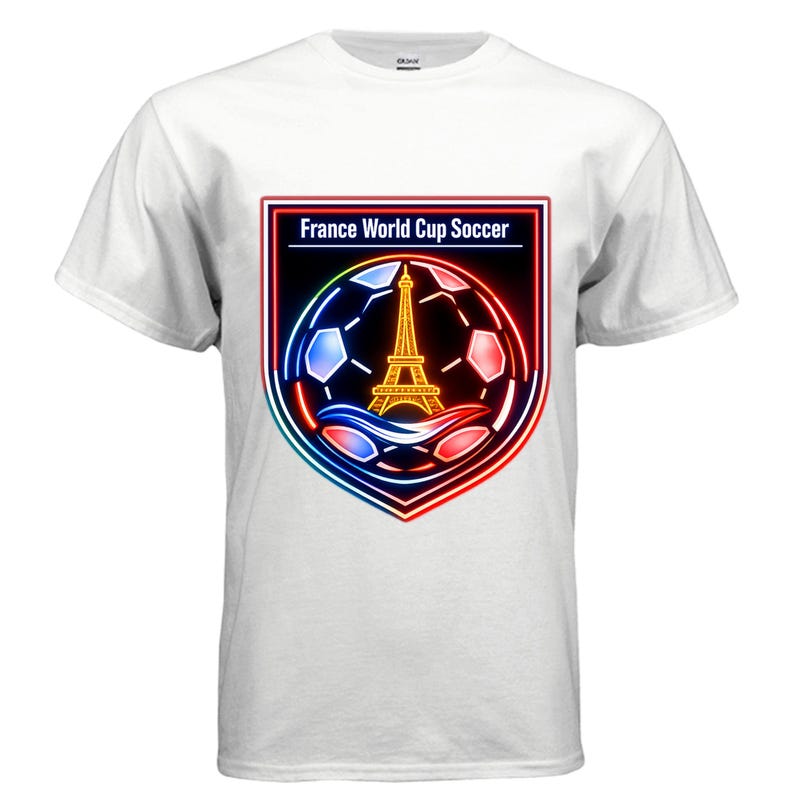 France World Cup Fan Tee • French Soccer Shirt • Paris Football Supporter T‑Shirt