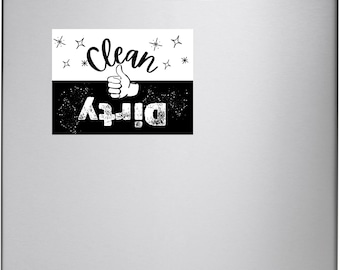 Clean/Dirty Dishwasher Magnet