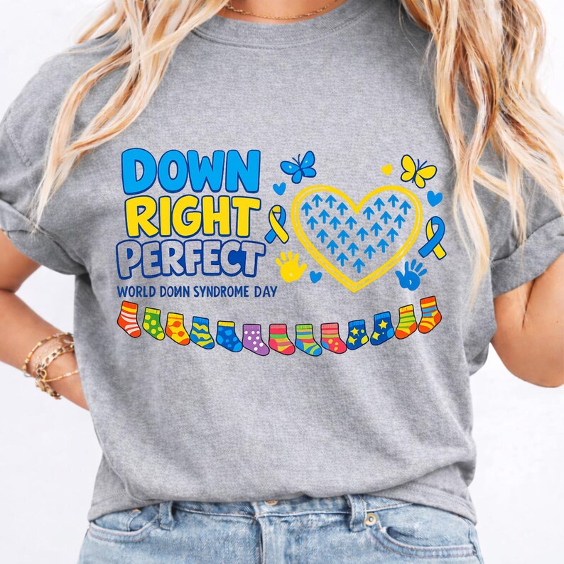Down Right Perfect World PNG: Down Syndrome Awareness Png 3.21 ...
