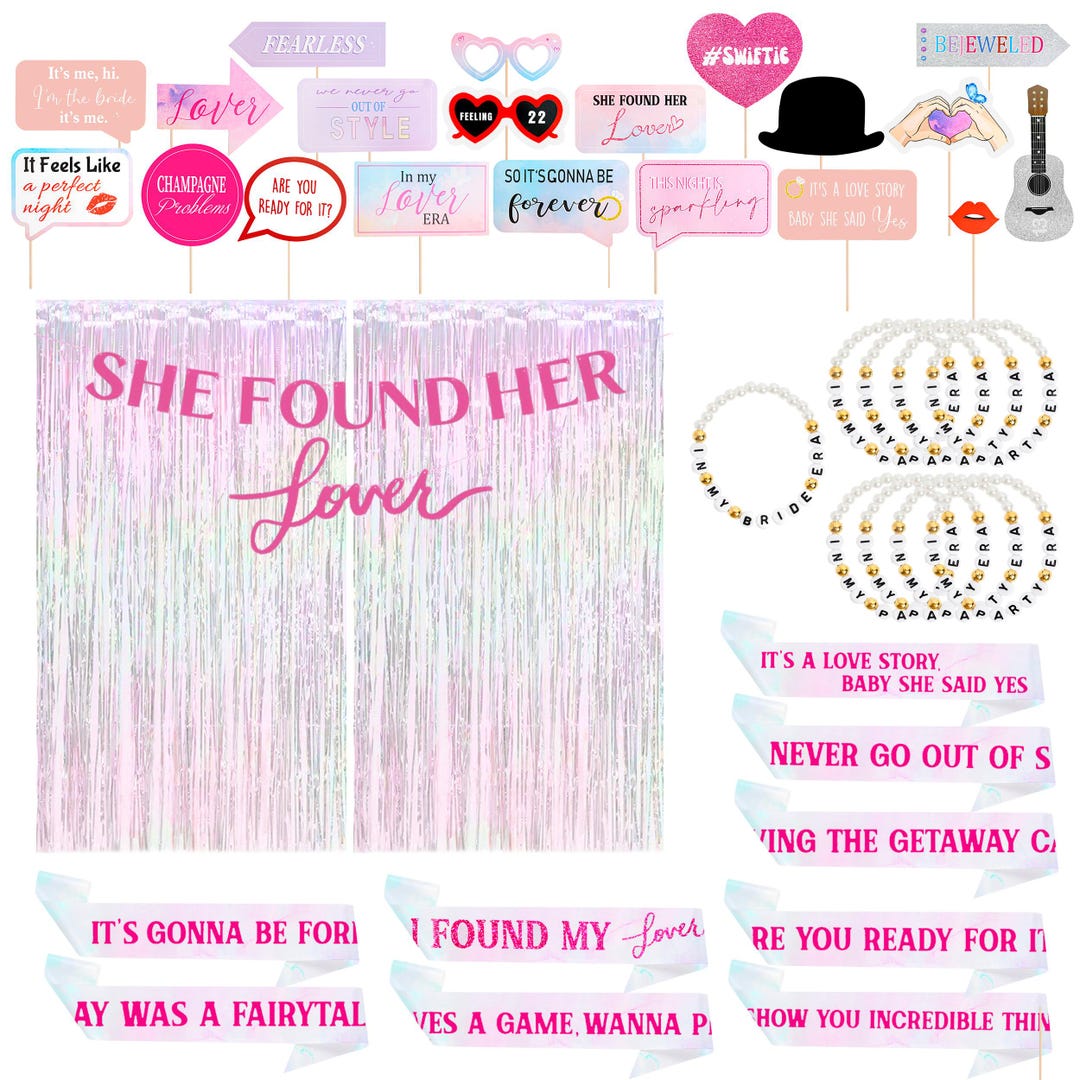 Taylor-themed Bachelorette Party Decorations - Etsy