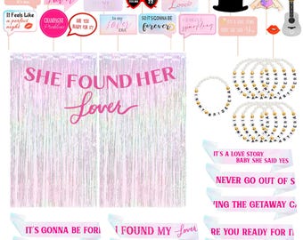 Taylor-Themed Bachelorette Party Decorations