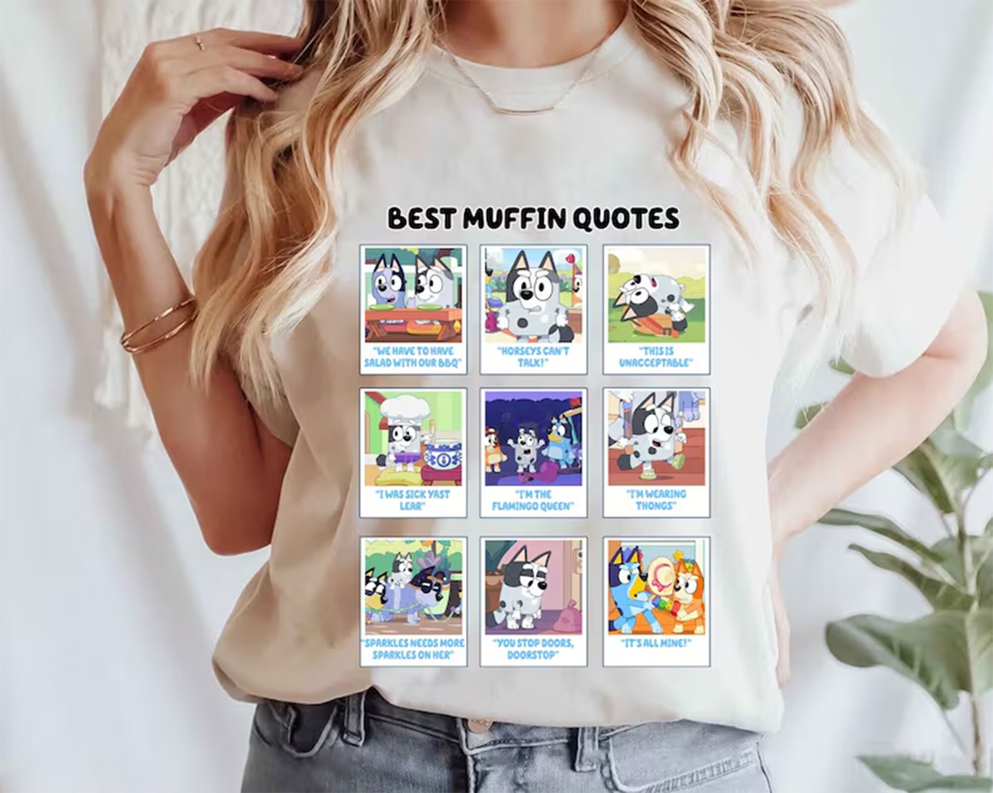 Best Muffin Quotes Shirt, Bluey Family Shirt, Family Matching Shirt