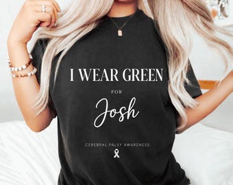 Cerebral Palsy Awareness Wear Green CP Warrior PNG: Cerebral Palsy Awareness March png Green Ribbon Support (Digital Download)