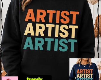 Vintage kunstenaar kunstenaar kunstenaar PNG: retrokunst (digitale download)