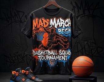 Mad March Begin Basketball Graffiti Squad Tournament PNG: Street Ball Madness Hoops png Urban Sports Clipart (Digital Download)
