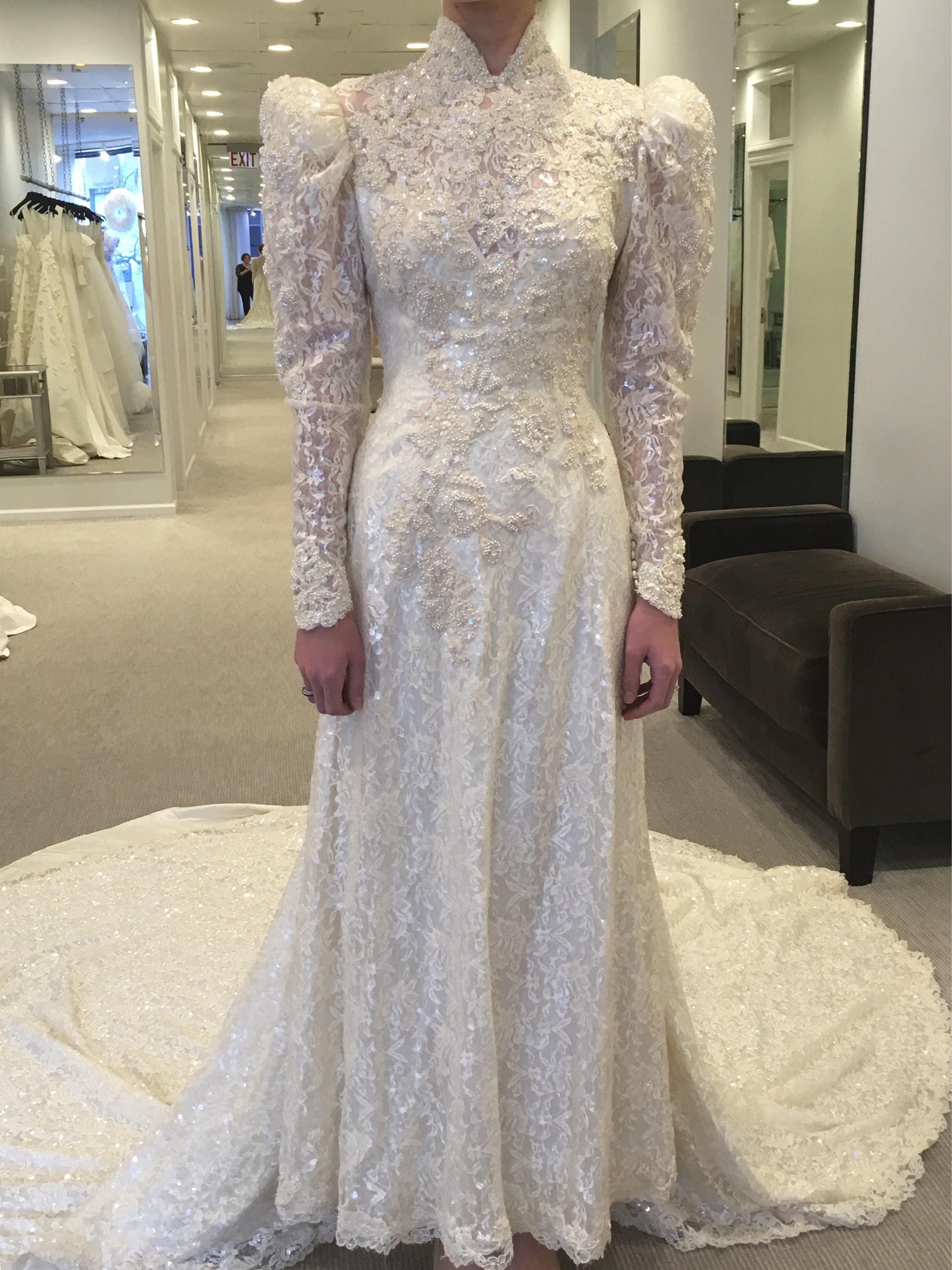 Victorian Wedding Gown Victorian Wedding Dress Sequined - Etsy Victorian Wedding Gown Victorian Wedding Dress Sequined - Etsy