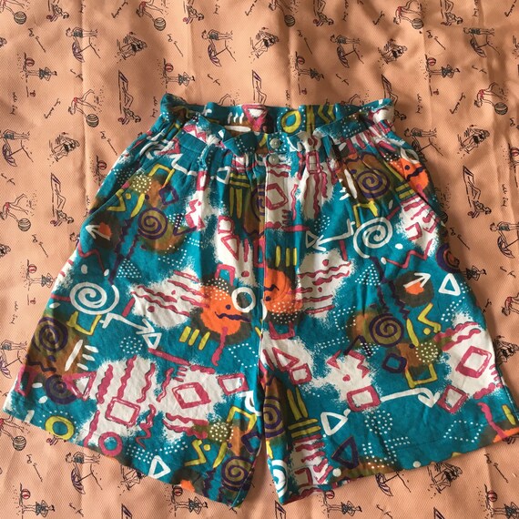 Lady Antigua Shorts Wacky Golf Shorts Novelity Golf Shorts 80s Etsy