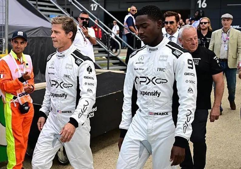 Brad Pitt F1 Movie Racing Suit | APX GP Team Replica Costume - Etsy ...