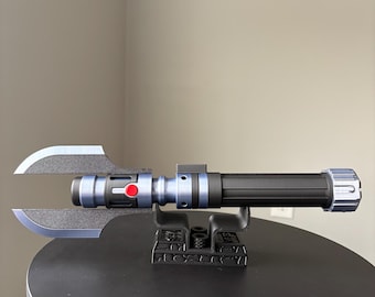 Star Wars/ Darth Malgus / Sable de luz de exhibición impreso en 3D/