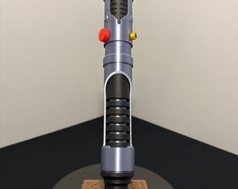Star Wars / Obi-Wan Kenobi / Spada laser da esposizione stampata in 3D / La minaccia fantasma