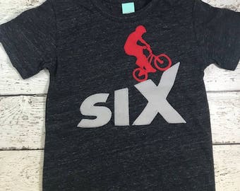 BMX birthday shirt, Extreme sports party, dirt bikes, mountain bike, boys bike shirt, boys birthday shirt, extreme sports shirt  boys tee