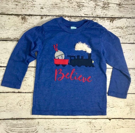 Polar express shirt, Train shirt, Christmas train, Christmas train outfit, Holiday outfit, Boys train shirt, train outfit, train tee