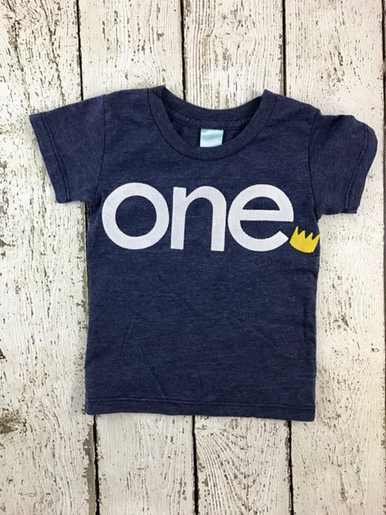 Wild One Birthday Boy Shirt, Little Prince Royal Party, Party Idea & Trends, Little King Of The Throne, Golden Prince Wild Child Outfit image 1