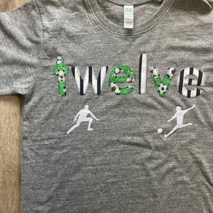 Soccer shirt, soccer party, soccer gift, sports birthday shirt, sports party, soccer birthday, boys birthday shirt, custom birthday tee
