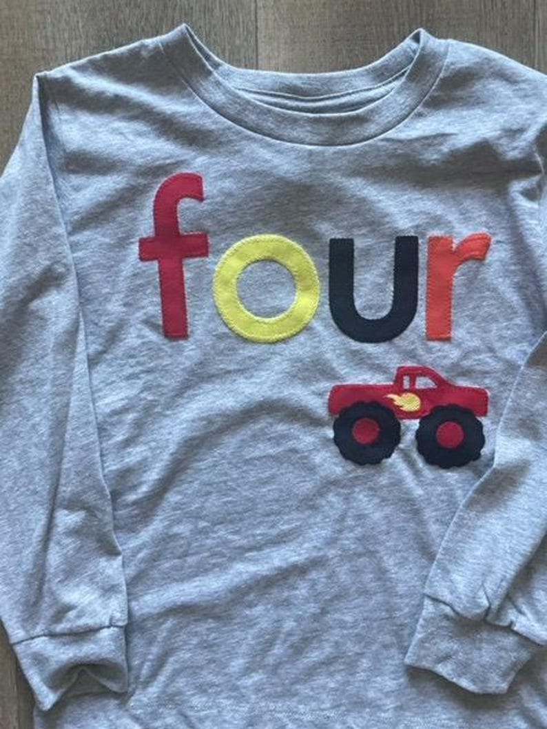 Monster Truck Shirt, Blaze shirt, monster truck Birthday Tee, monster truck party, monster truck birthday, Boys Birthday Shirt birthday jam image 4