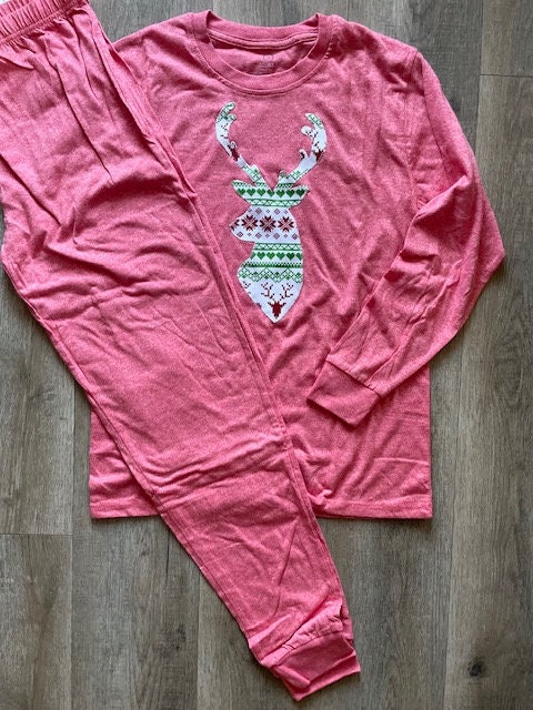 Fair Isle Pajama, Family Christmas Pajama, Deer Pajama, Holiday Pajama  Sets, Famjam, Women's Pajama, Kids Pajama, Mens Pajama 