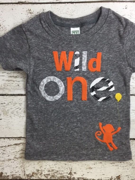 wild one shirt baby girl