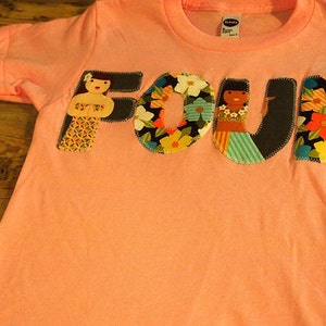 luau birthday shirts
