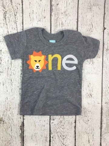 Lion shirt lion birthday lion birthday shirt lion party | Etsy