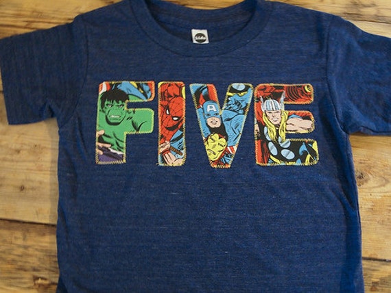 Superhero birthday shirt, superhero shirt, superhero party, superhero tshirt, boys birthday shirt, birthday shirt for boys, any birthday Il_570xn