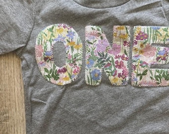 Wildflower birthday shirt, wildflower birthday, one little wildflower tee, wild one party, wildflower any birthday outfit, little flower