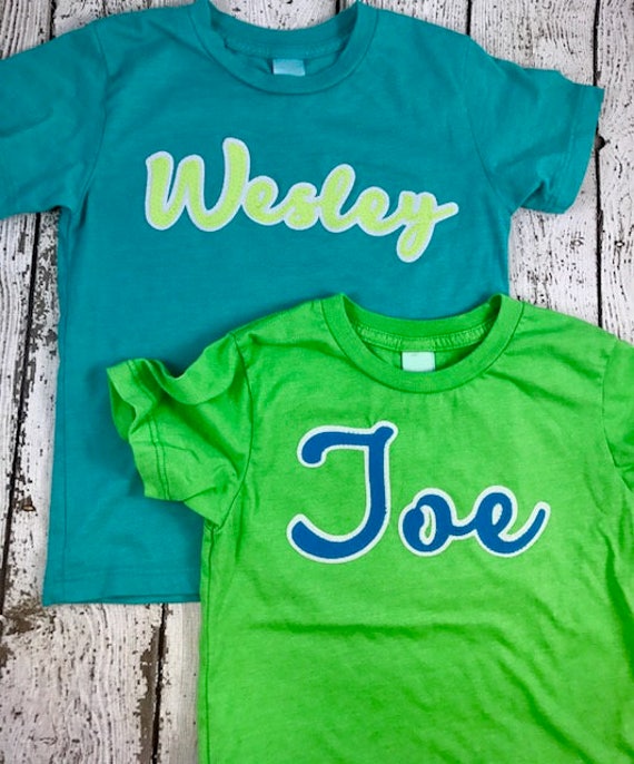 Name Kids T-Shirts for Sale