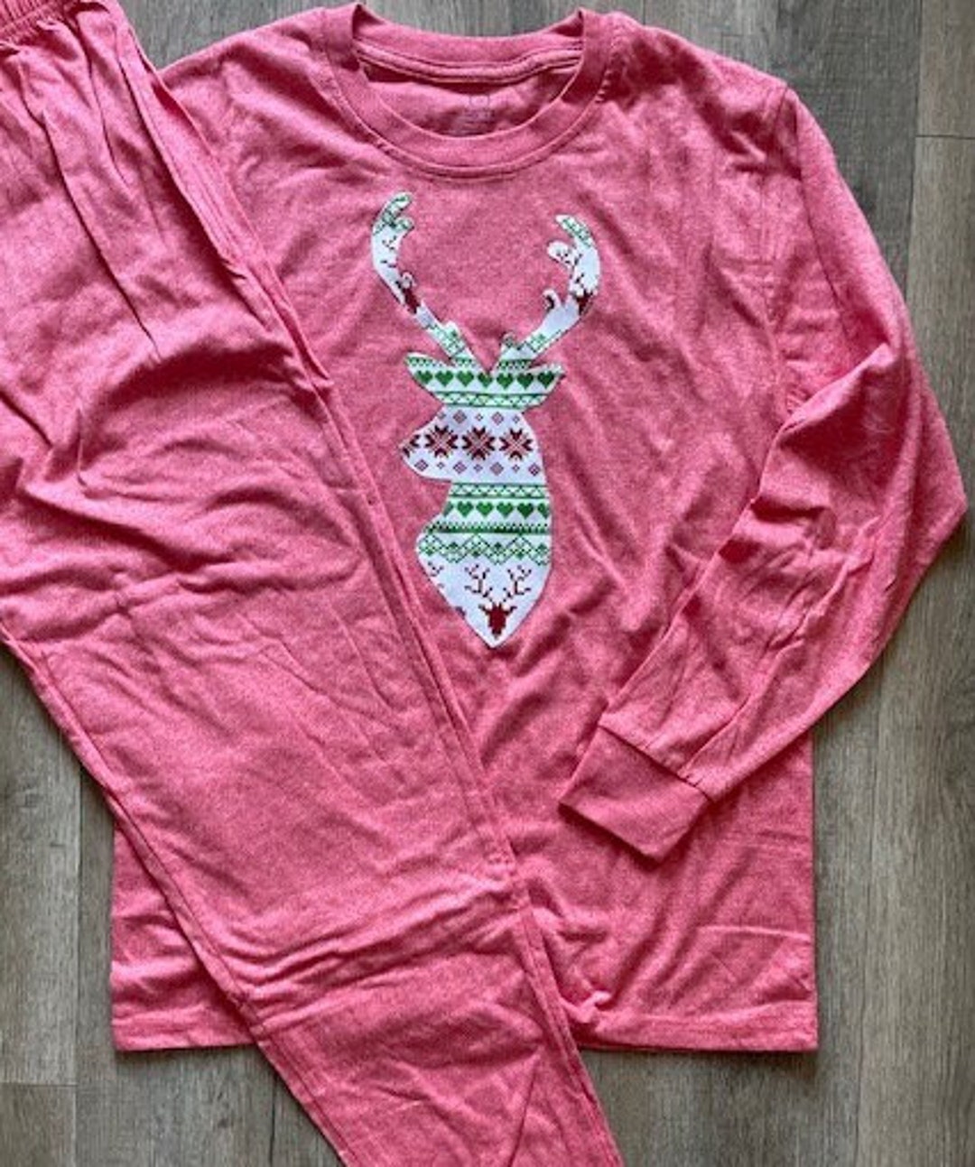 Fair Isle Pajama Family Christmas Pajama Deer Pajama Holiday Pajama Sets Famjam Women s Pajama Kids Pajama Mens Pajama Etsy UK