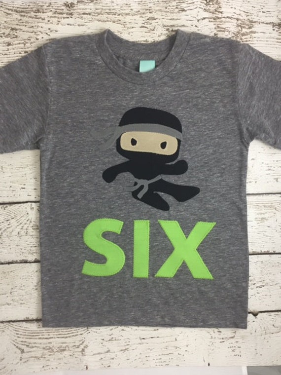 Ninja shirt boy's birthday shirt Ninja Shirt Karate Tae Kwon Do Birthday Tee Organic Blend Black Shirt boys Il_570xn