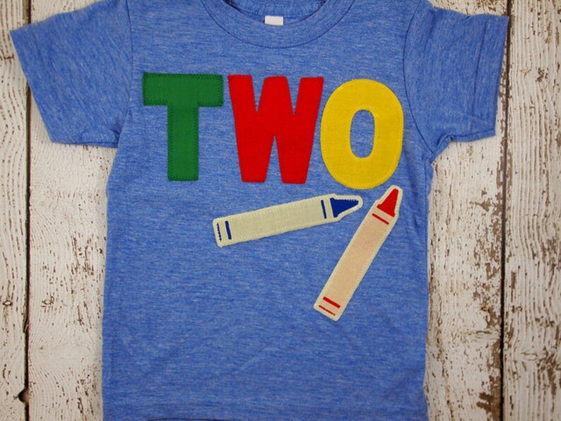 Crayon Shirt Primary Colors Birthday Tee Organic Shirt Blend Etsy