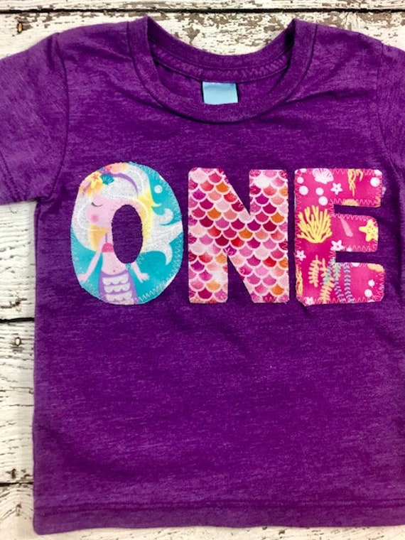 Mermaid Birthday Shirt, Girls Mermaid Birthday, Little Mermaid Birthday, any Birthday Mermaid Shirt, Under the Sea Birthday Shirt, Mermaid Il_570xn