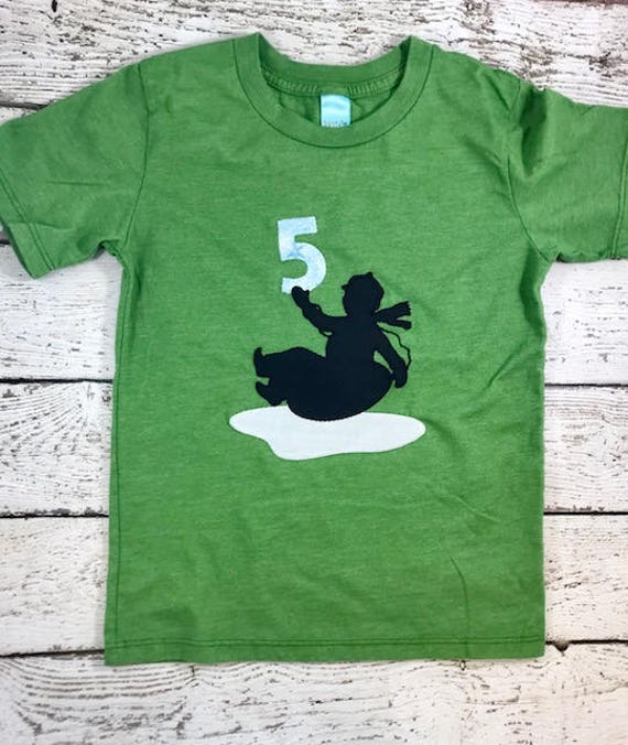 Snow party, Snowtubing, sleigh riding, winter party decor, winter sports, boys birthday shirt, boys tshirt, birthday shirt Il_570xn