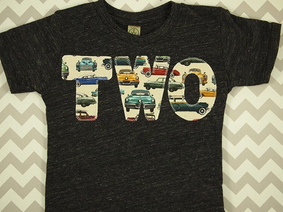 Vintage car shirt Birthday Shirt Organic Blend Black Shirt Car party boys birthday shirt Il_570xn