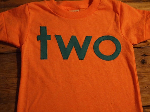 simple birthday shirt design blue and orange tshirt birthday shirt custom first second etc Il_570xn
