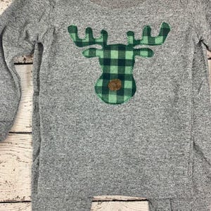 Pijama de alce a cuadros estilo búfalo para toda la familia, pijamas navideños familiares, pijamas navideños personalizados, pijamas navideños, pijamas navideños para la familia
