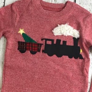 Pijama de tren, tren de navidad, polar, pijama de navidad, pijama de vacaciones, pijama de navidad para niño, regalo de navidad para niños, pijama, tren de vapor
