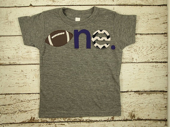 Football shirt sports themed birthday tee children's football tee football party first birthday second etc baseball tee Il_570xn