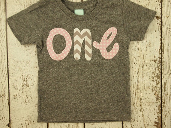Girls Birthday Shirt light pink polka dot and grey chevron pink party first birthday shirt second third birthday Princess Birthday Il_570xn