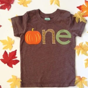 1st Birthday Outfit, one pumpkin shirt, First Birthday Baby Clothes, One Pumpkin Fall Cake Smash Shirt, 1st birthday shirt, pumpkin birthday