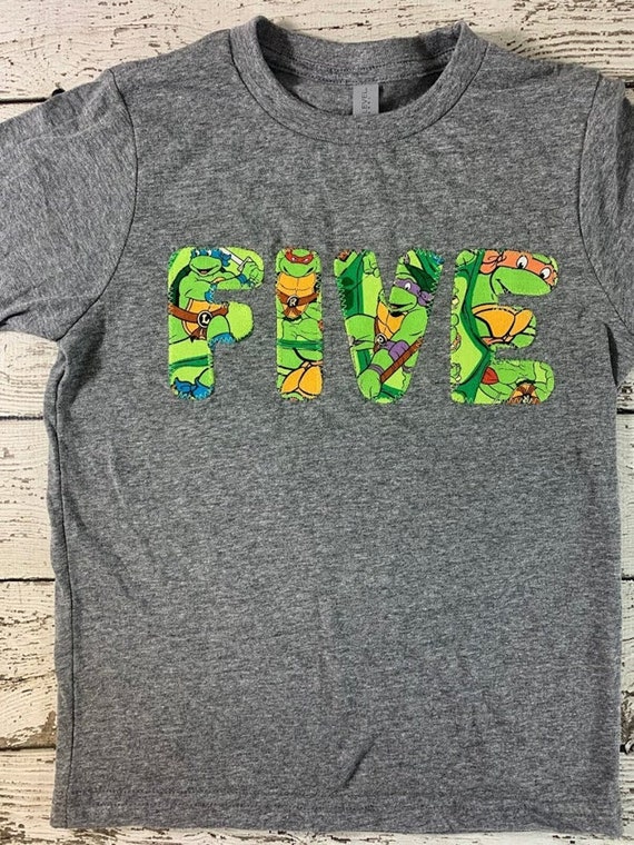 Turtle shirt, turtle outfit, turtle birthday shirt, ninja shirt Il_570xn