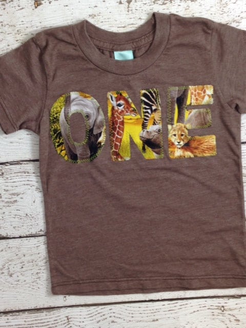 Zoo Animal jungle safari Birthday Shirt Zoo Birthday Organic Blend Te…