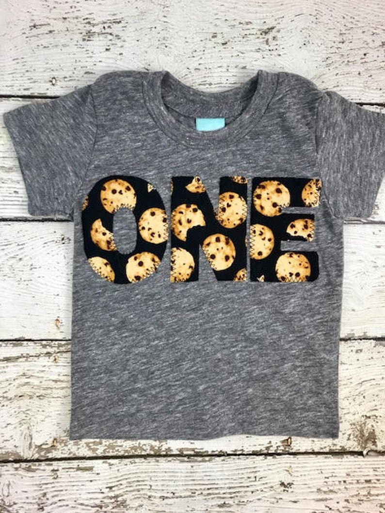 Cookie shirt cookies and milk party cookie birthday shirt Etsy