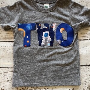 Two Infinity and Beyond Space Party Shirt Two the Moon - Etsy