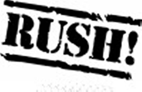 RUSH Turnaround Service for your lil threadz order Il_570xn